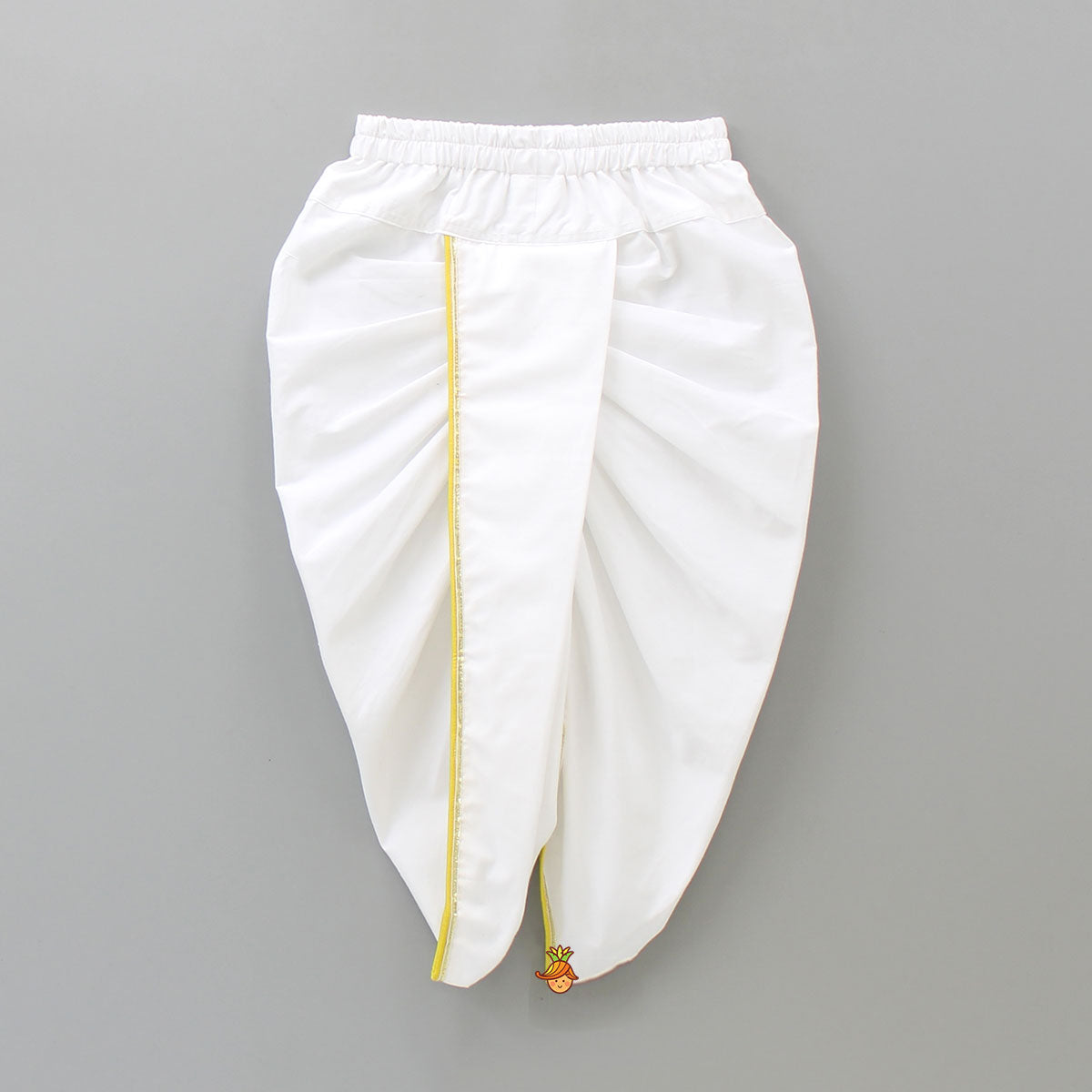 Yellow Kurta And Dhoti Set
