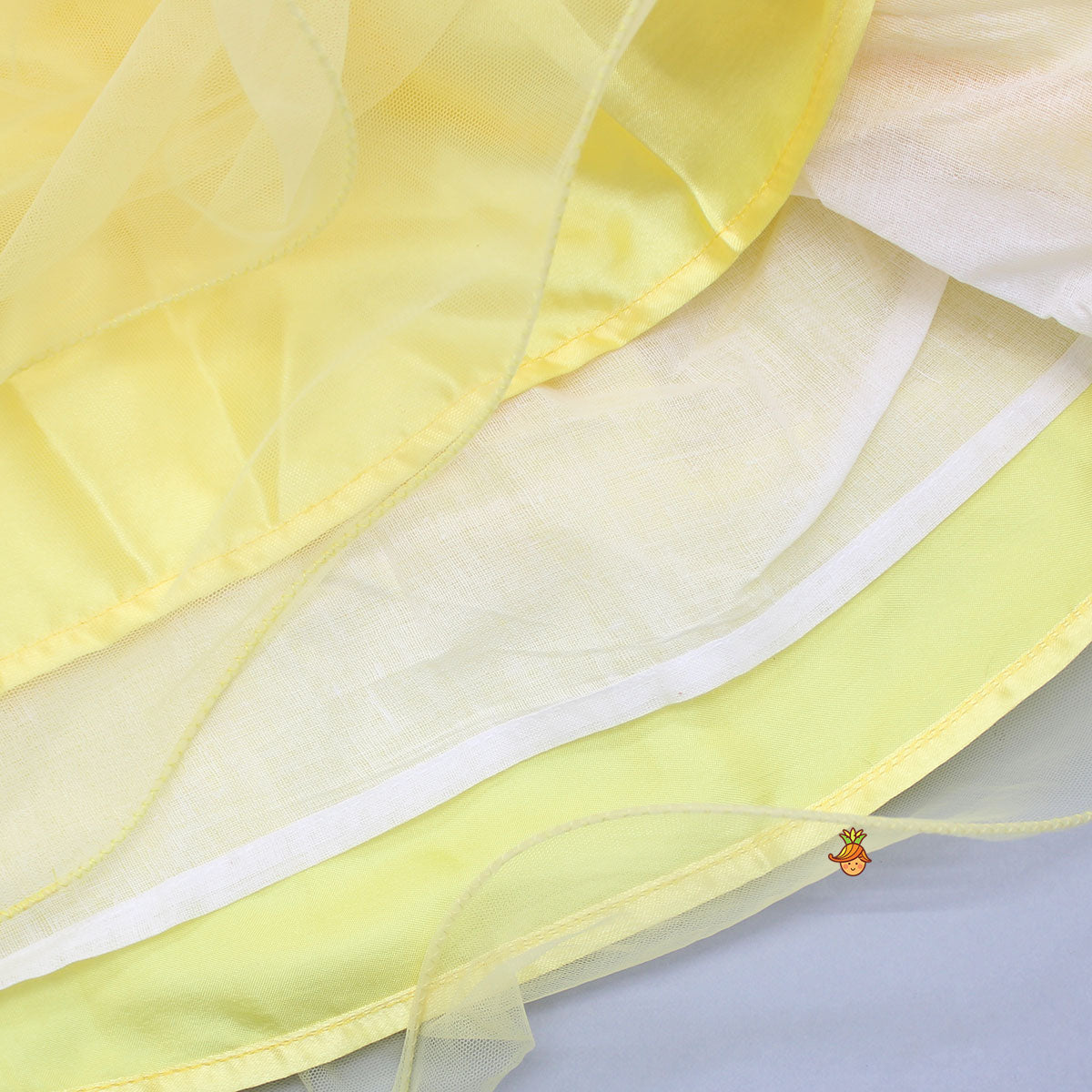 Yellow Lacy Floral Dress