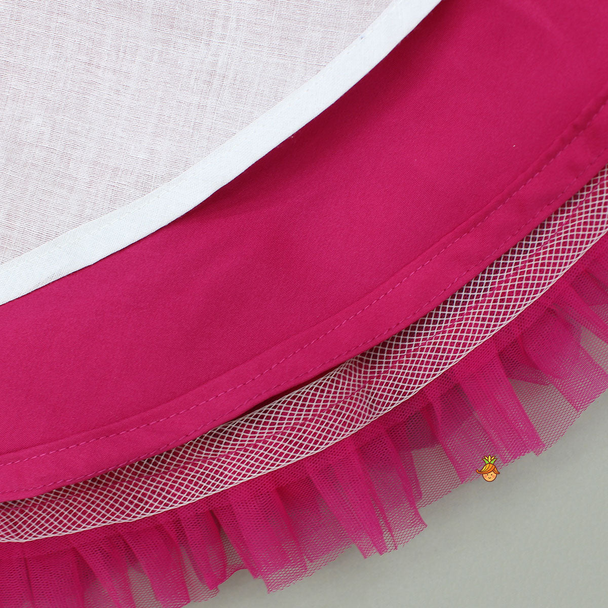 Swirl One Shoulder Frilled Dress