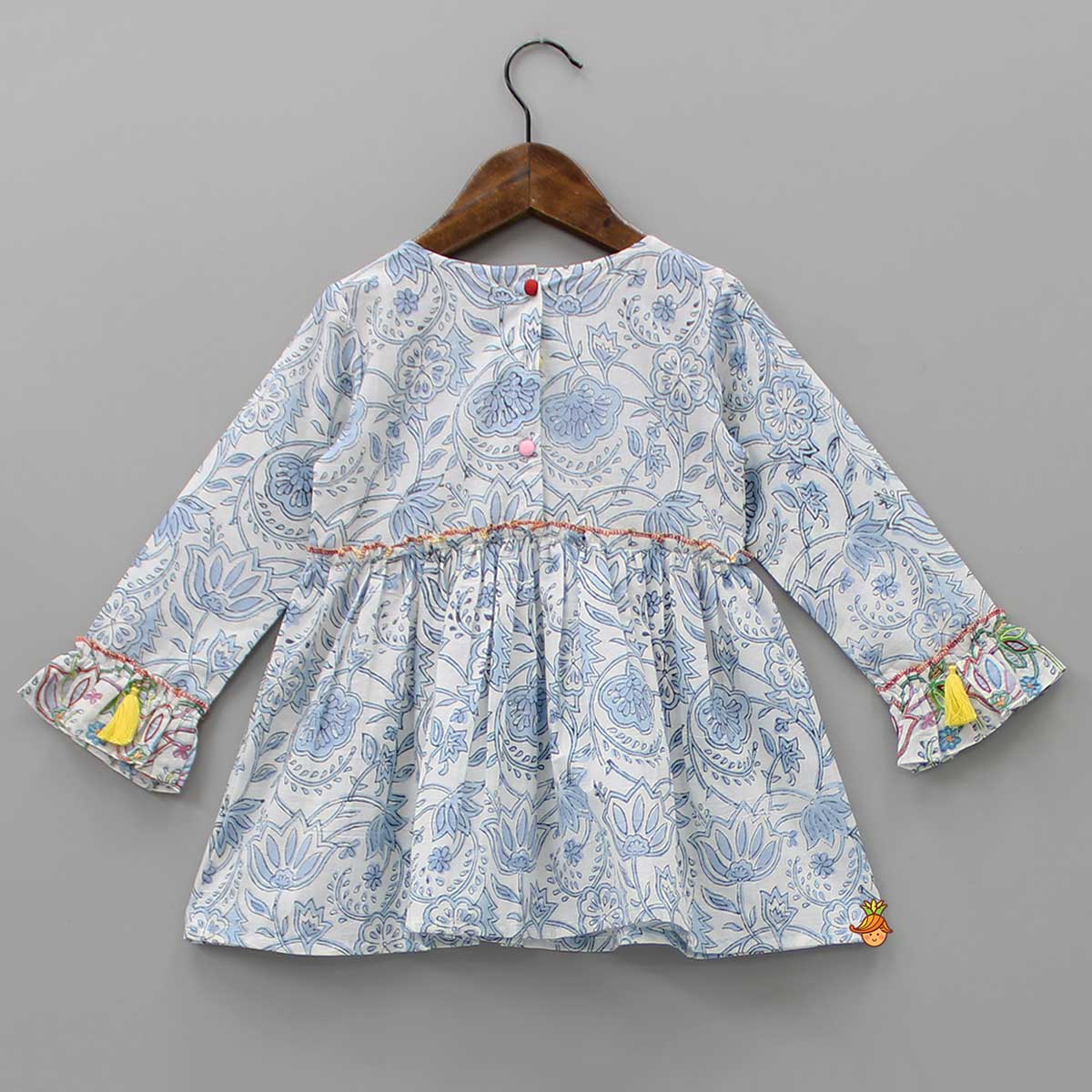 Pre Order: Floral Printed Dress With Headband