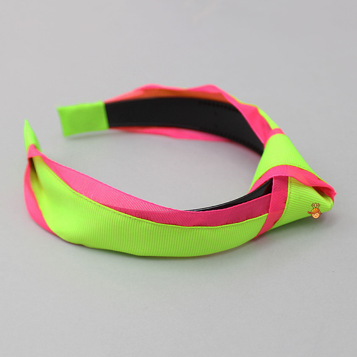 Pre Order: Multicolour Stripe One Shoulder Dress With Hairband