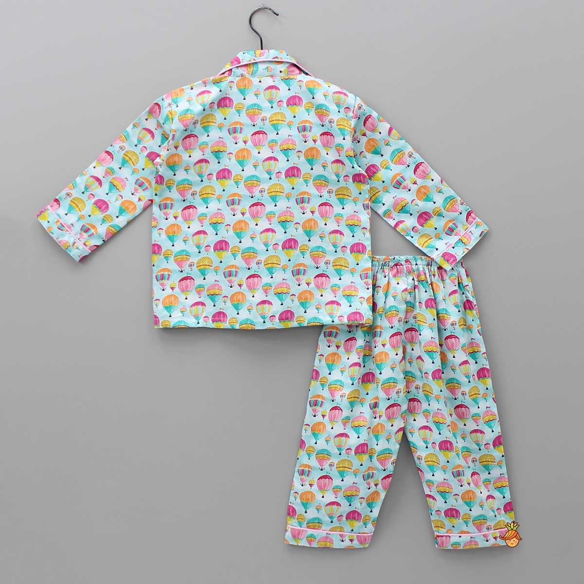Pre Order: Multi Colour Hot Air Balloon Print Sleepwear
