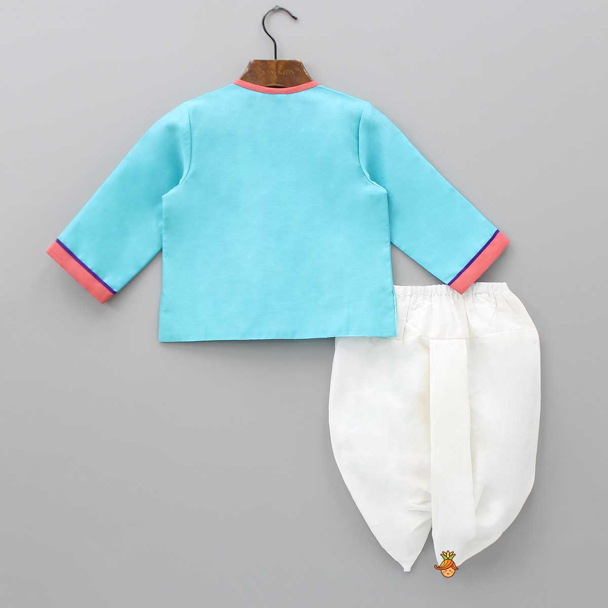 Pre Order: Cute Ice Cream Patch Work Top And Dhoti