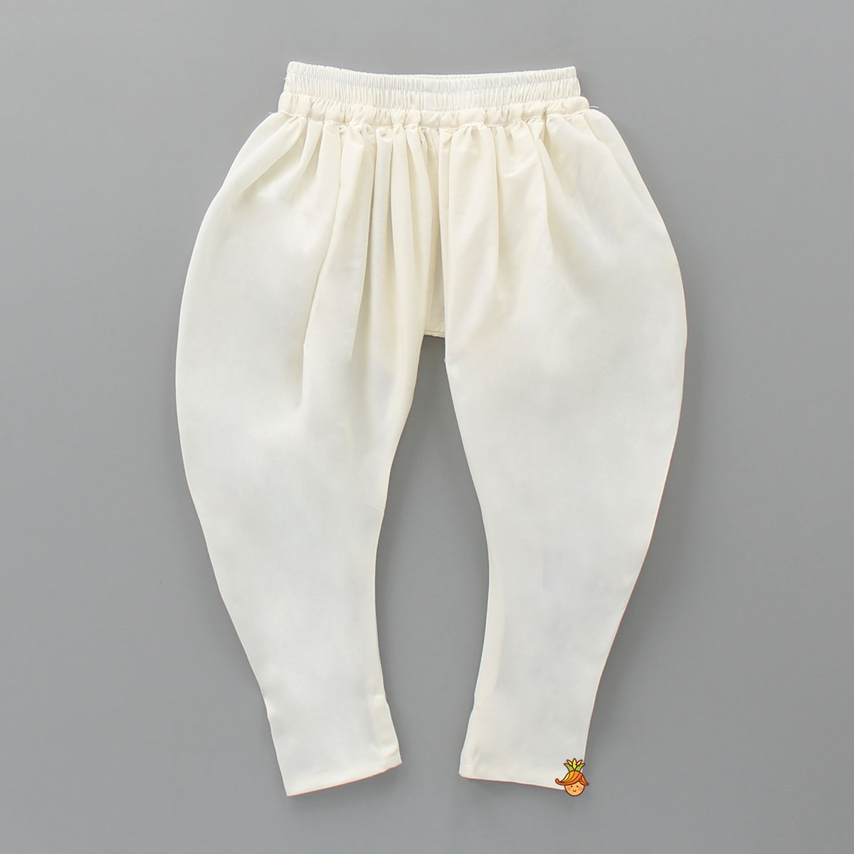 Pre Order: Floral Printed Peach Kurta And Churidar