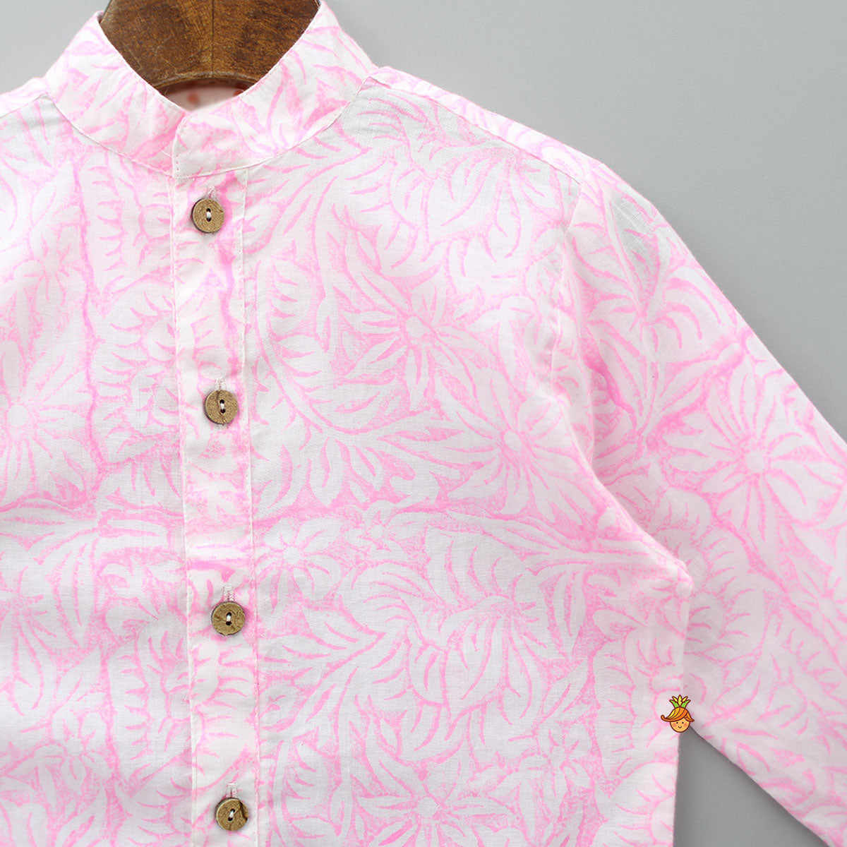 Pre Order: Tropical Leaves Printed Shirt
