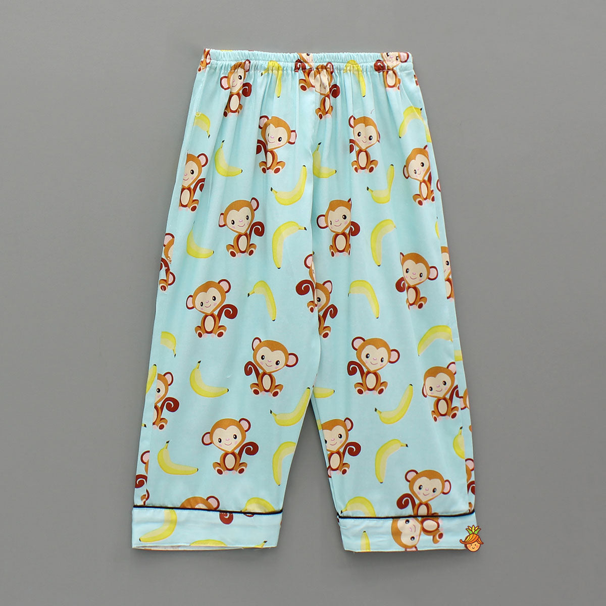 Pre Order: Monkey And Banana Printed Sleepwear Set