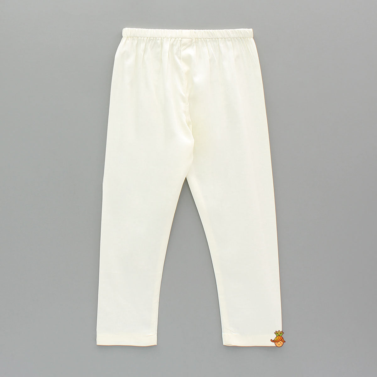 Pre Order: Zari Thread Embroidered And Floral Printed Ethnic Jacket With Off White Kurta And Pyjama