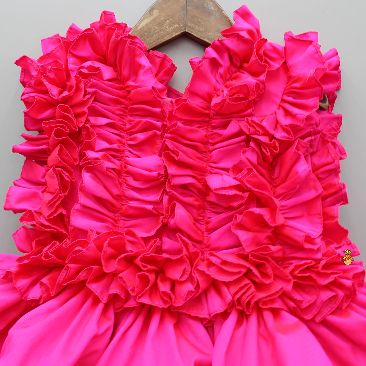 Pre Order: Pink Frills Enhanced Layered Dress