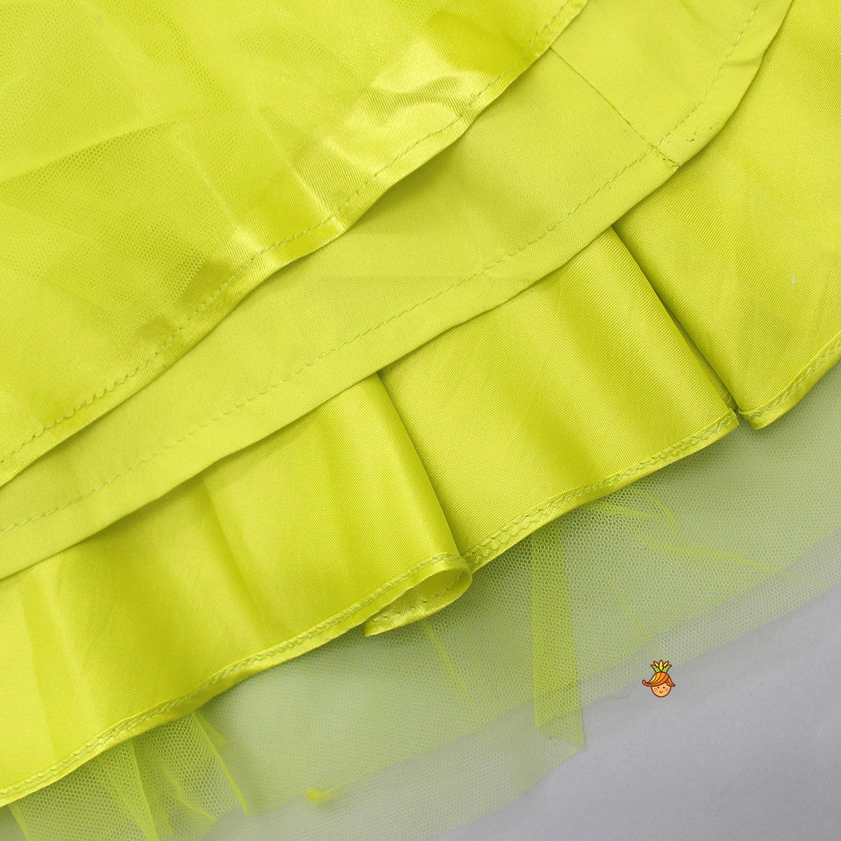 Pre Order: Bow Adorned Green One Shoulder Gown