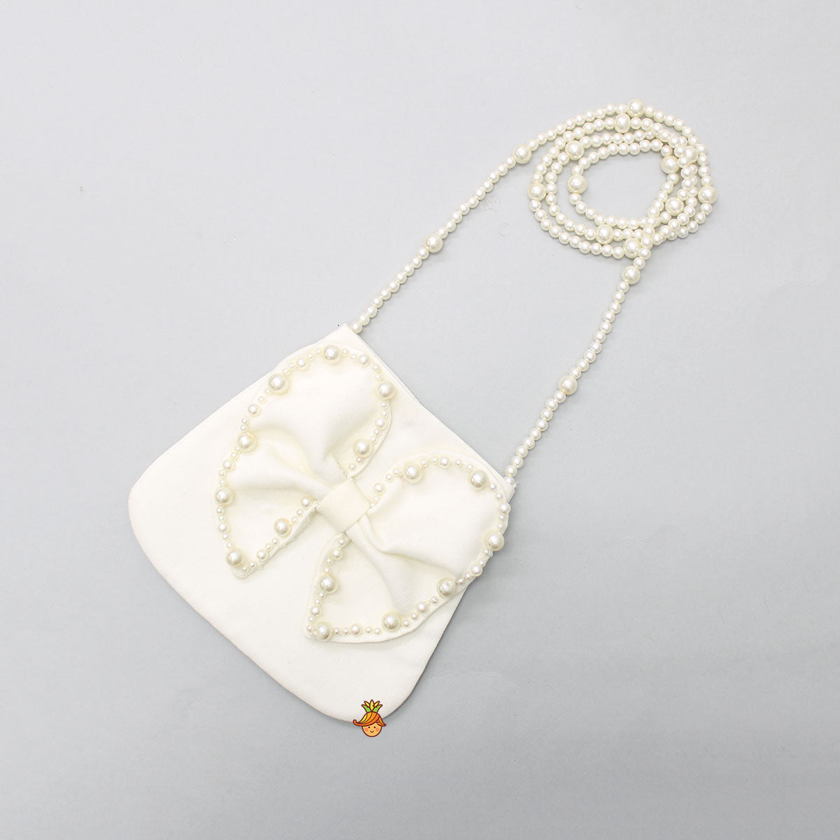 Pre Order: Elegant Pearl Embroidered Butterfly Top And Sequins Work Lehenga With Sling Bag