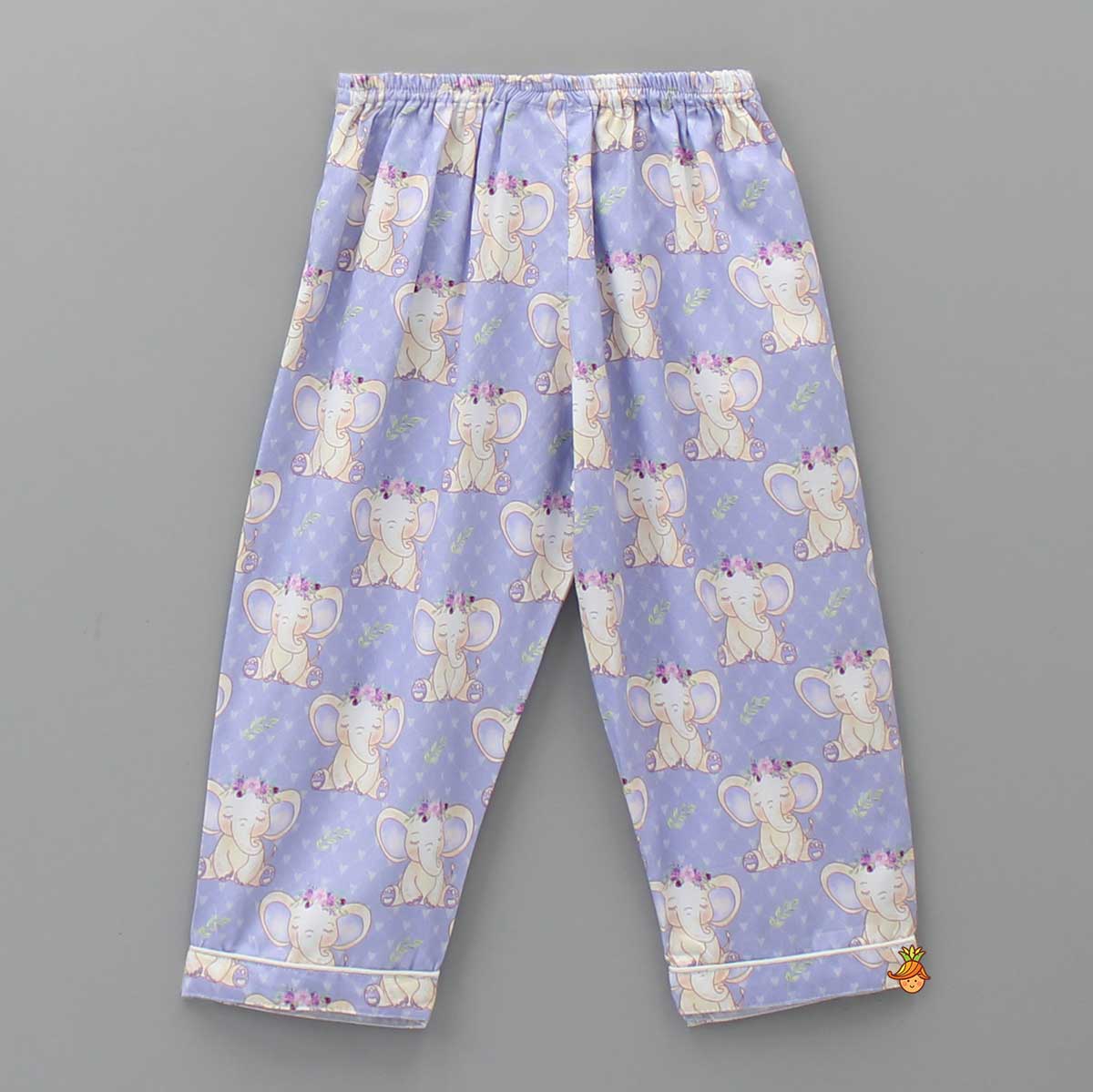 Pre Order: Cute Printed Lilac Sleepwear