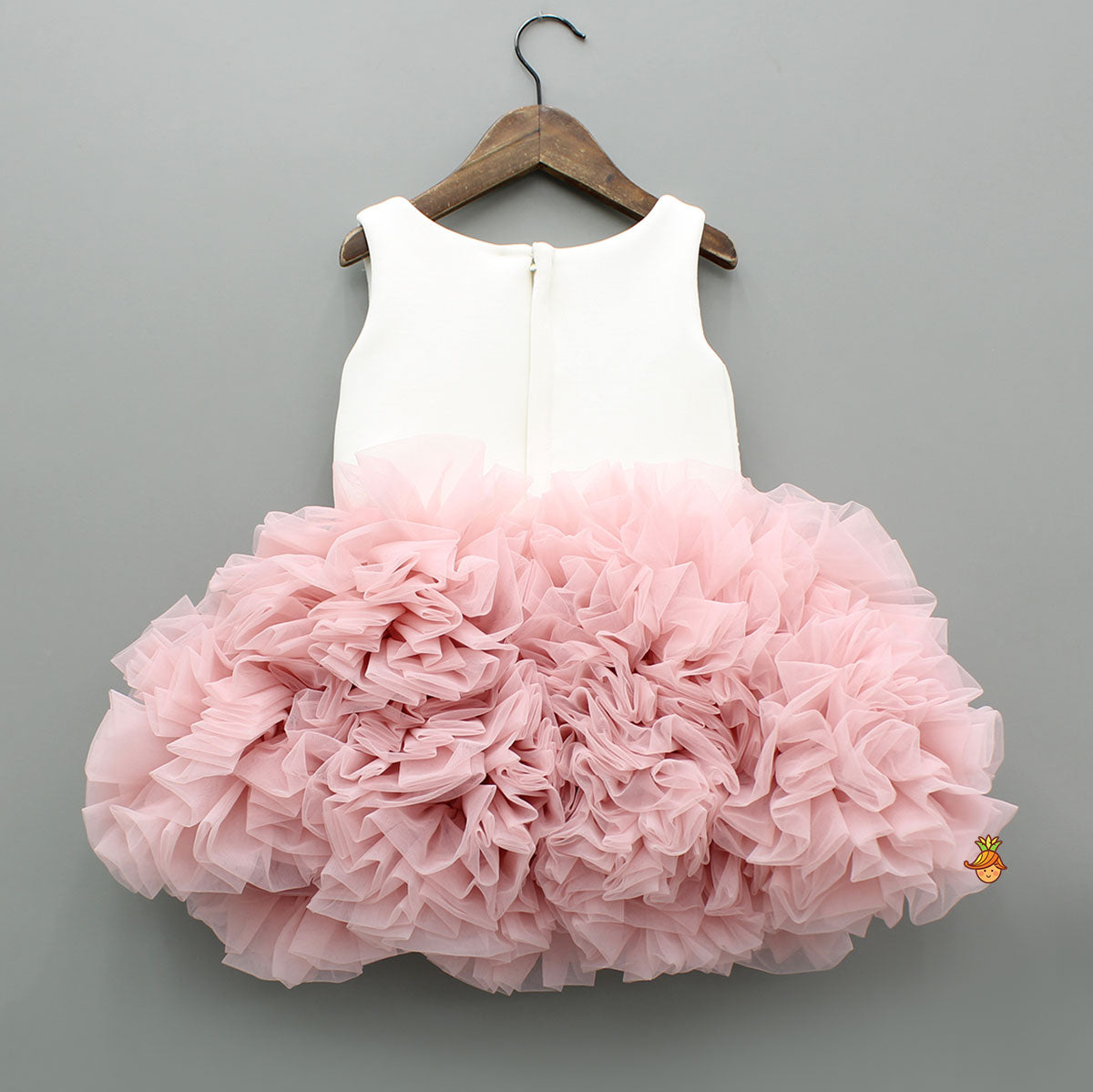 Beautiful Cut Dana And Sequins Work Ruffled Dress