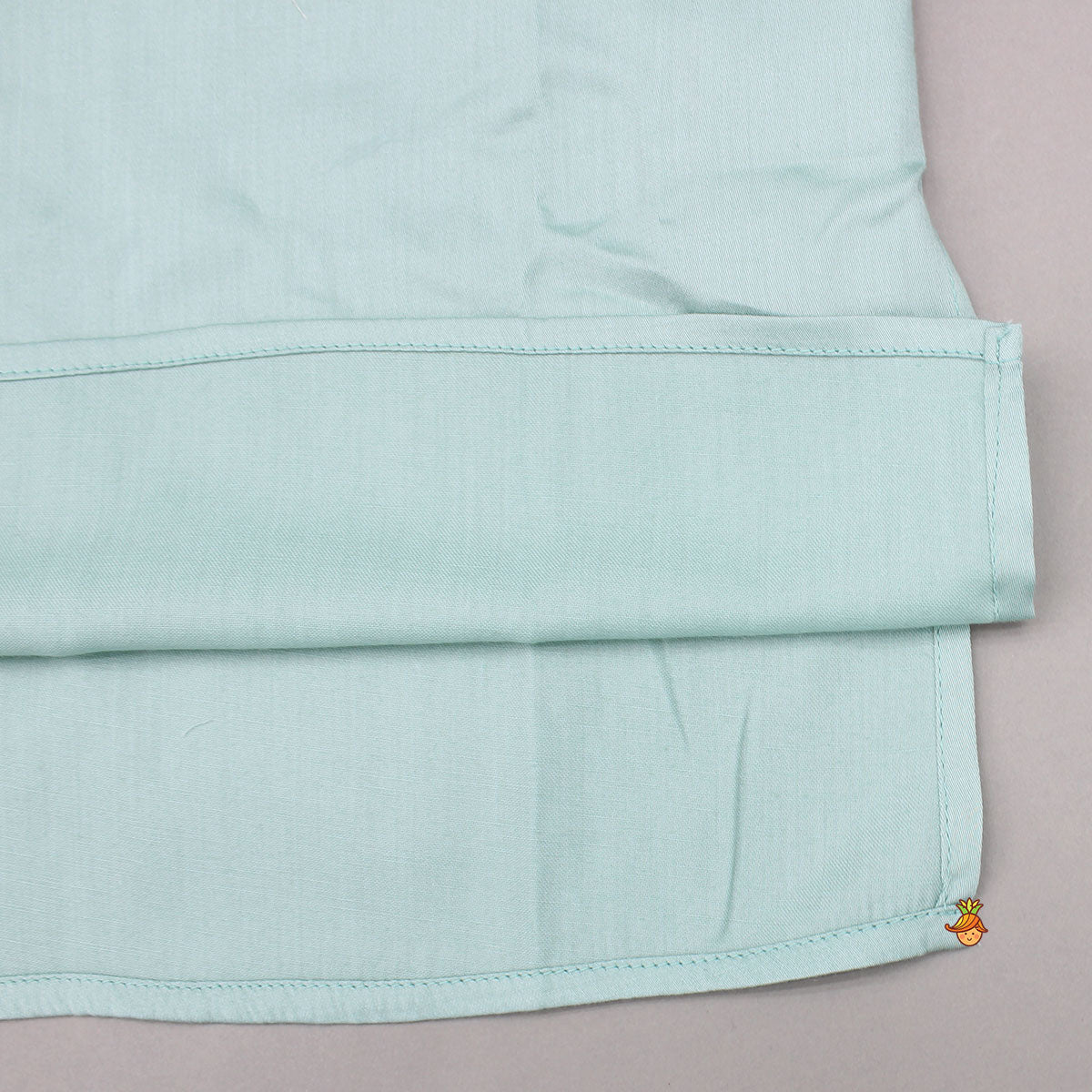 Ethnic Green Kurta With Exquisite Sequins Work Jacket And Pyjama