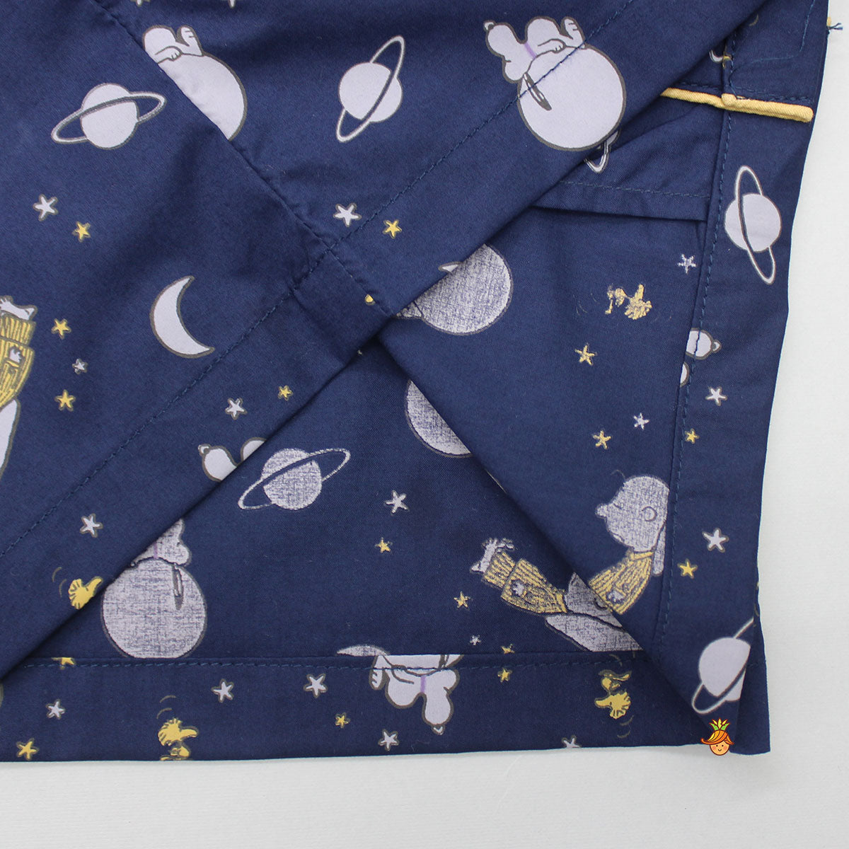 Pre Order: Night Theme Printed Blue Sleepwear