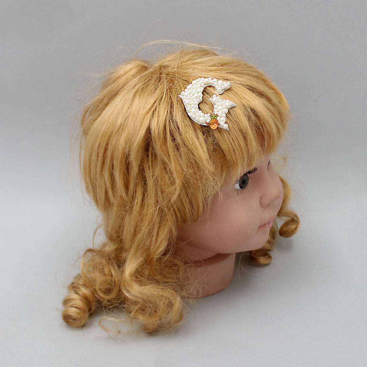 G Alphabet Alligator Hair Clip
