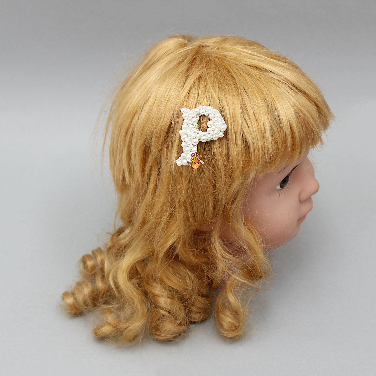 P Alphabet Alligator Hair Clip