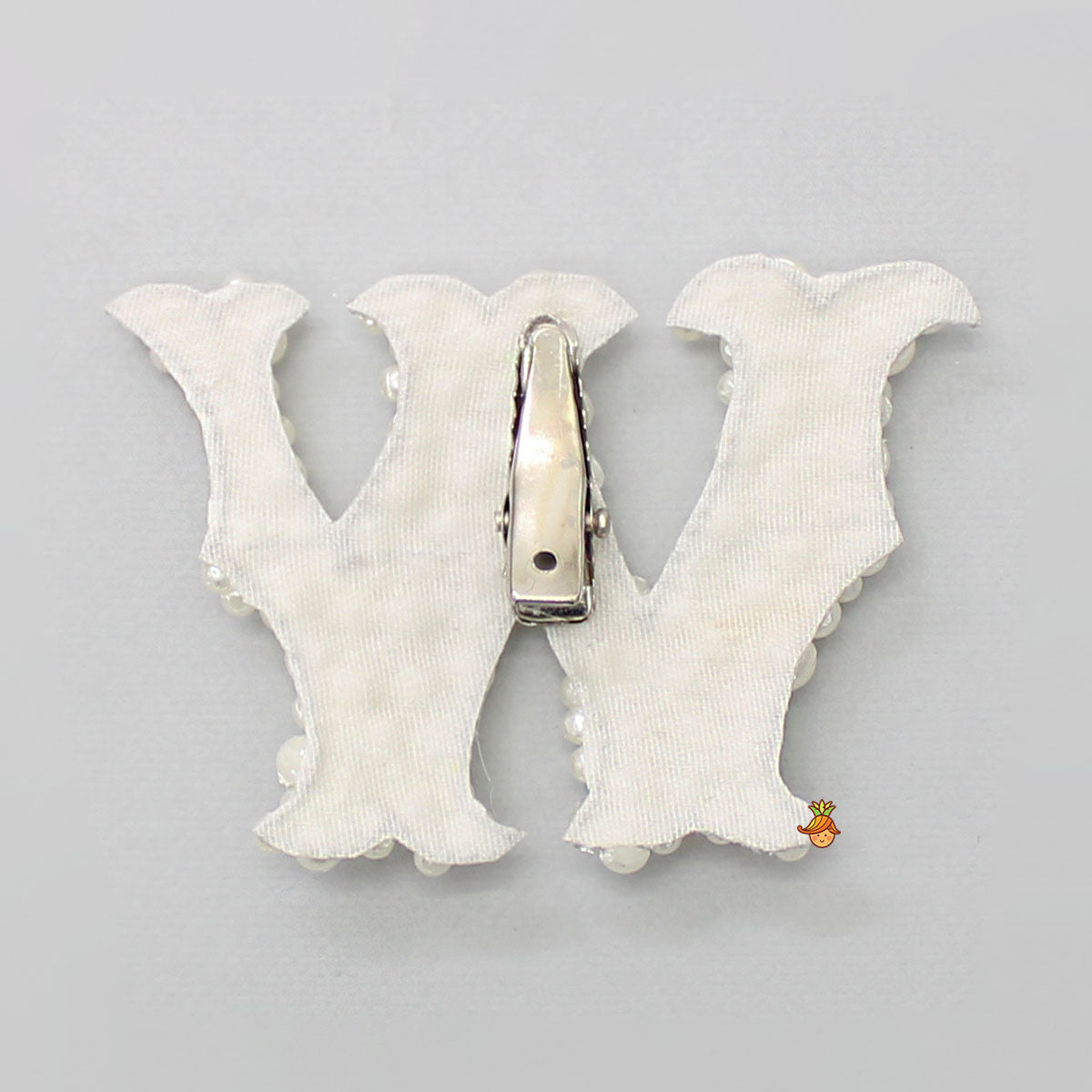 W Alphabet Alligator Hair Clip