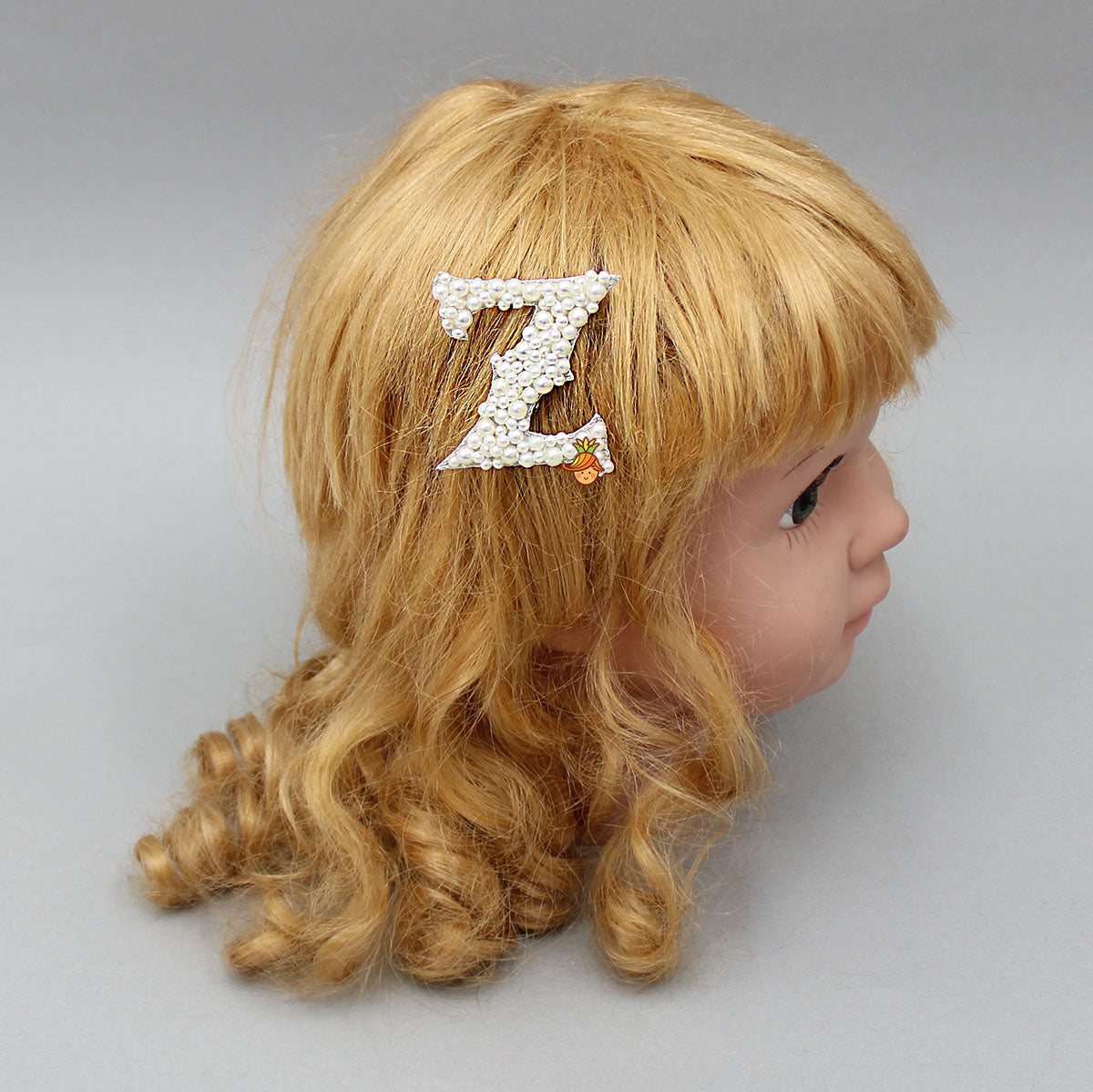 Z Alphabet Alligator Hair Clip