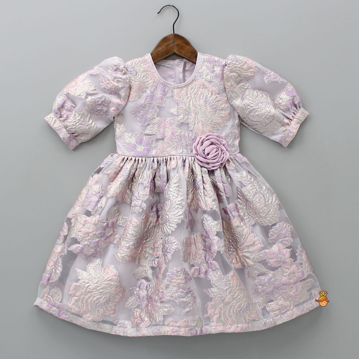 Pre Order: Brocade Lavender Dress