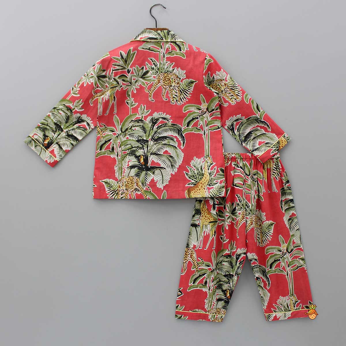 Pre Order: Multicolour Animal Printed Sleepwear