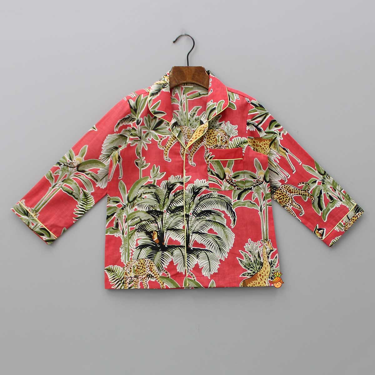 Pre Order: Multicolour Animal Printed Sleepwear