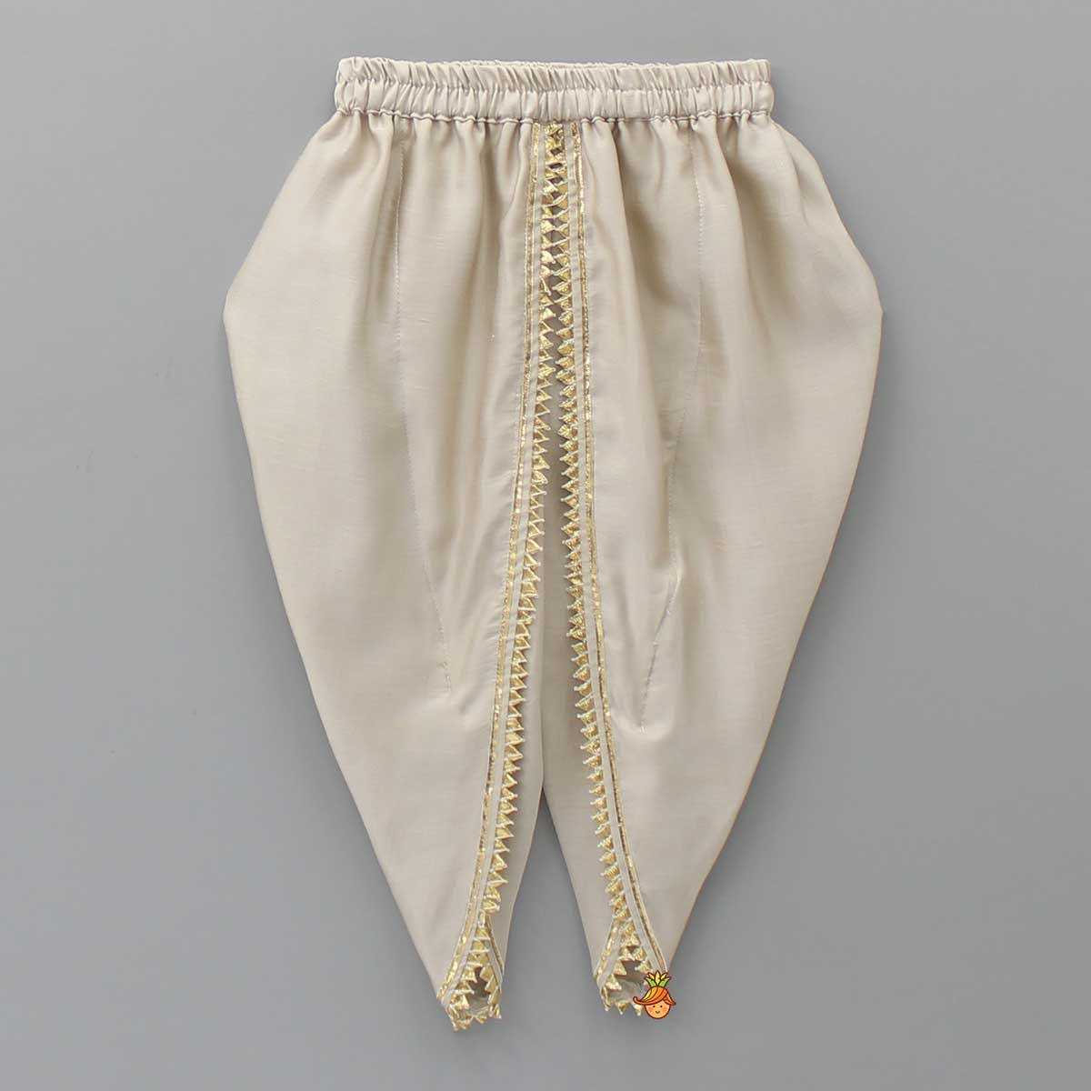 Pre Order: Kaftan Style Embroidered Kurti And Dhoti