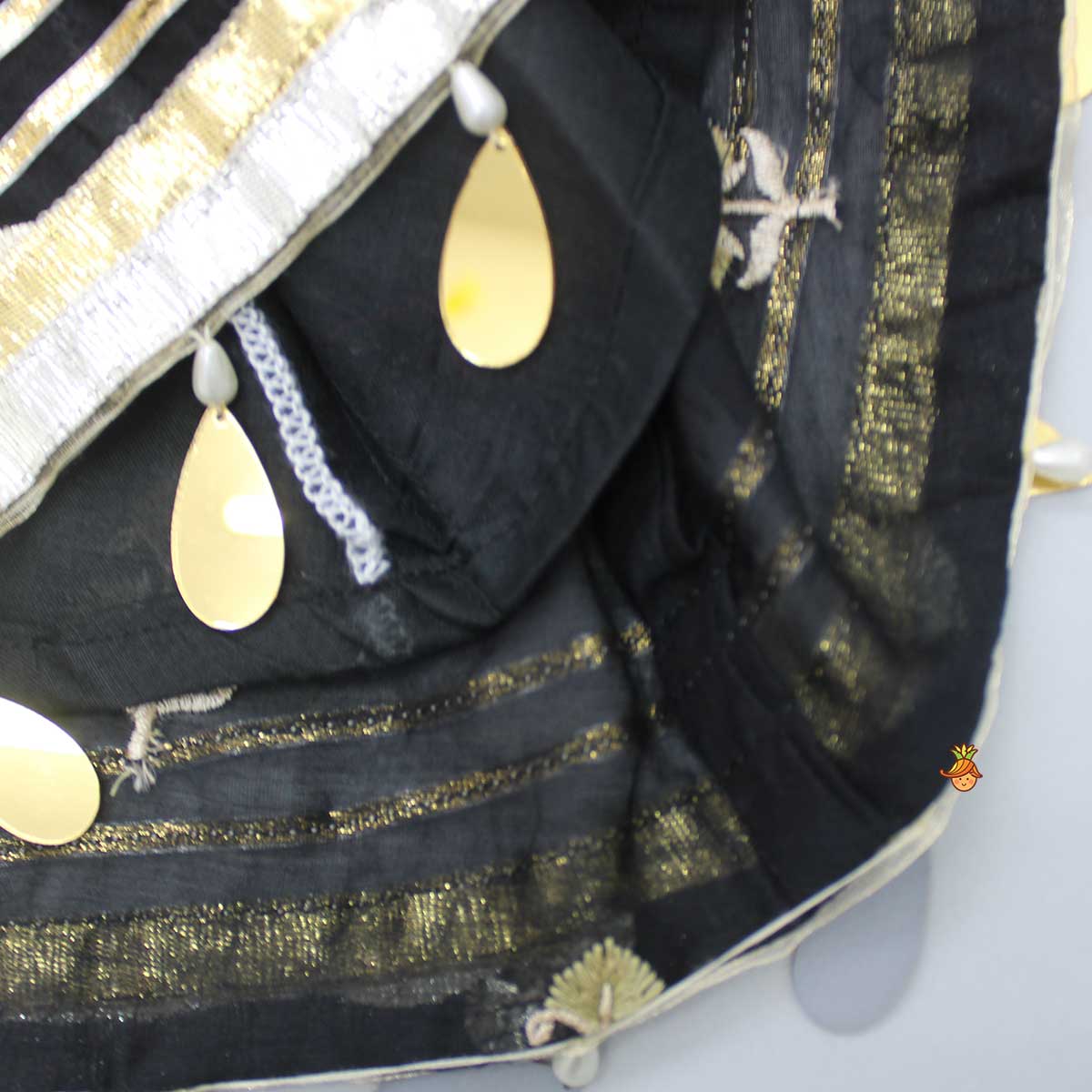 Pre Order: Kaftan Style Embroidered Kurti And Dhoti