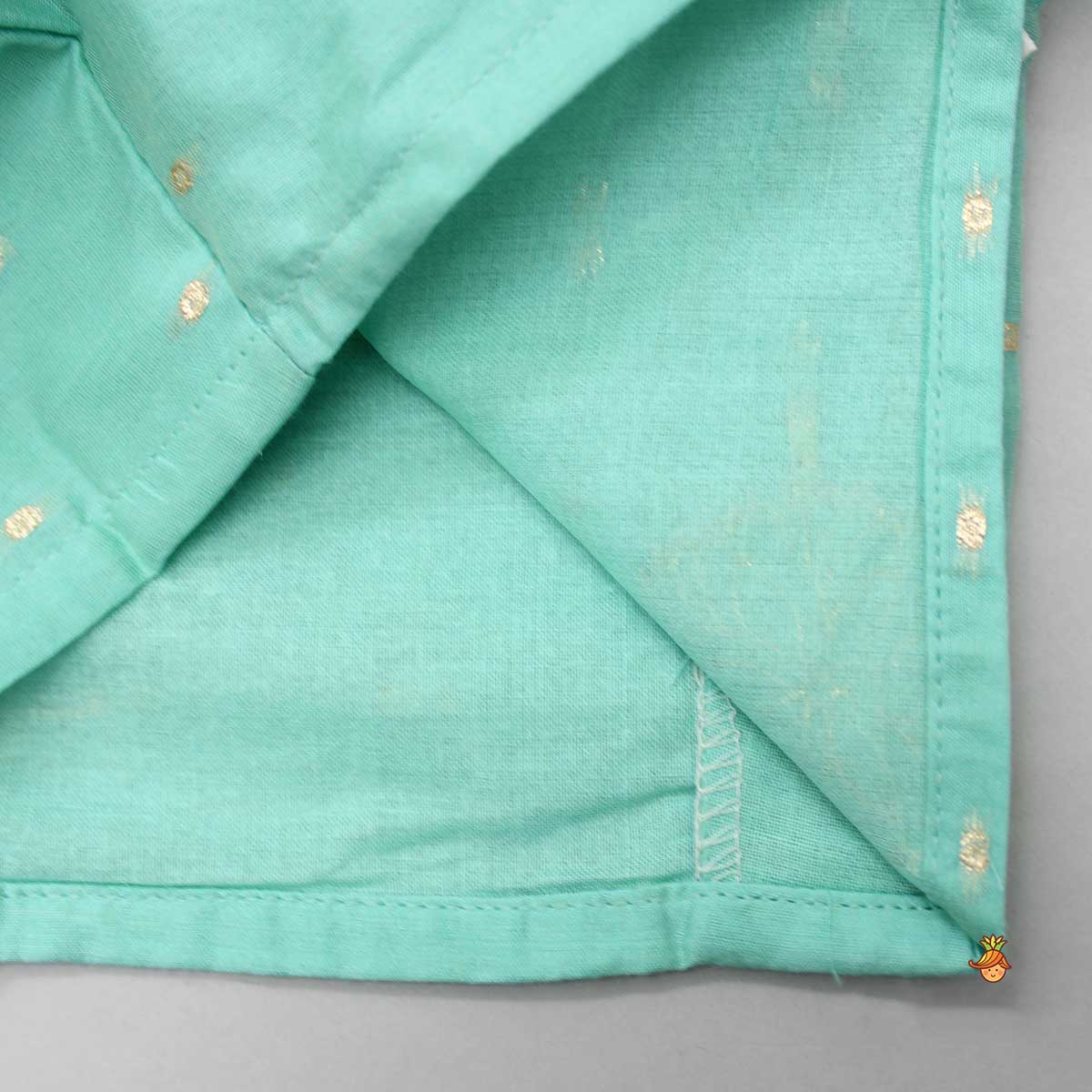 Pre Order: Chanderi Embroidered Green Top And Lehenga With Matching Dupatta