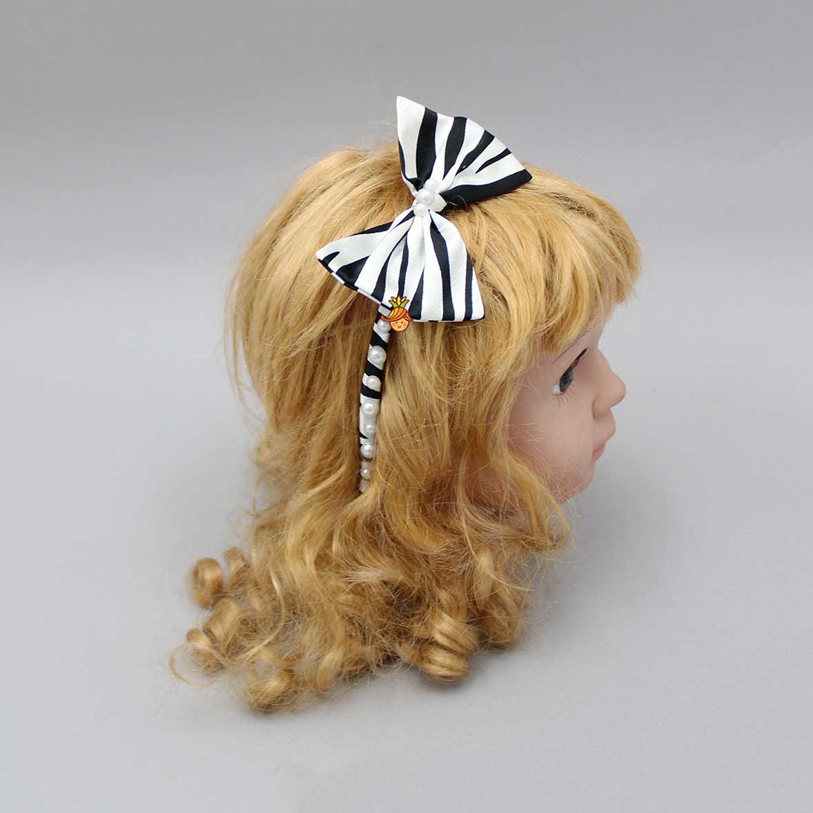 Exquisite Black And White Bowie Hairband