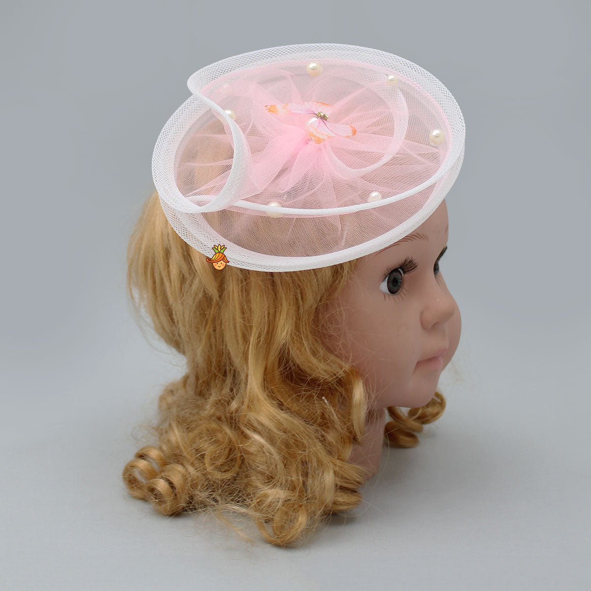 Twisted Pink Alligator Hair Clip