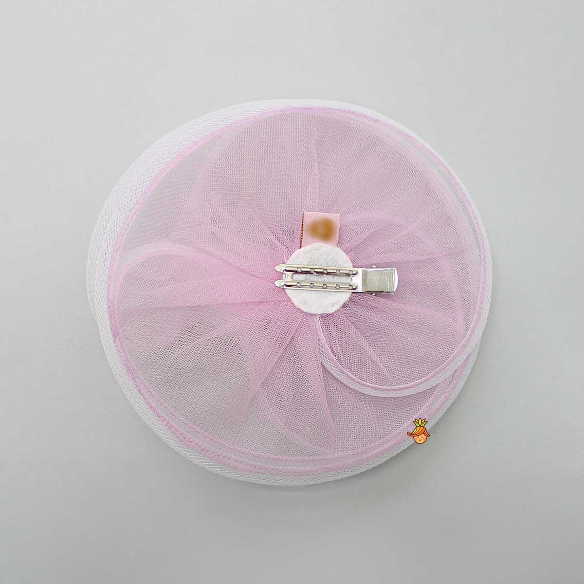 Lavender Butterfly Net Alligator Hair Clip