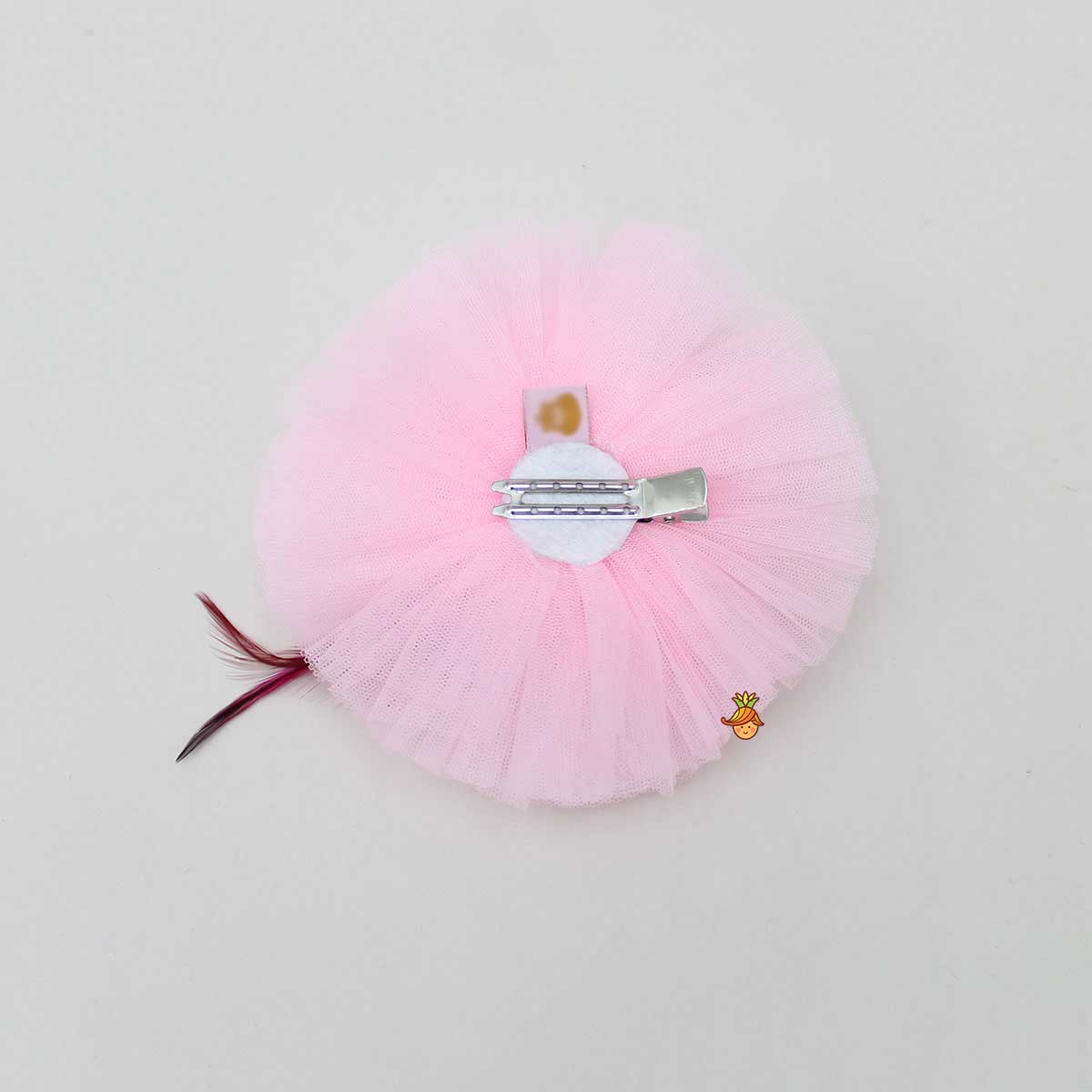 Cute Floral Pink Hair Clip