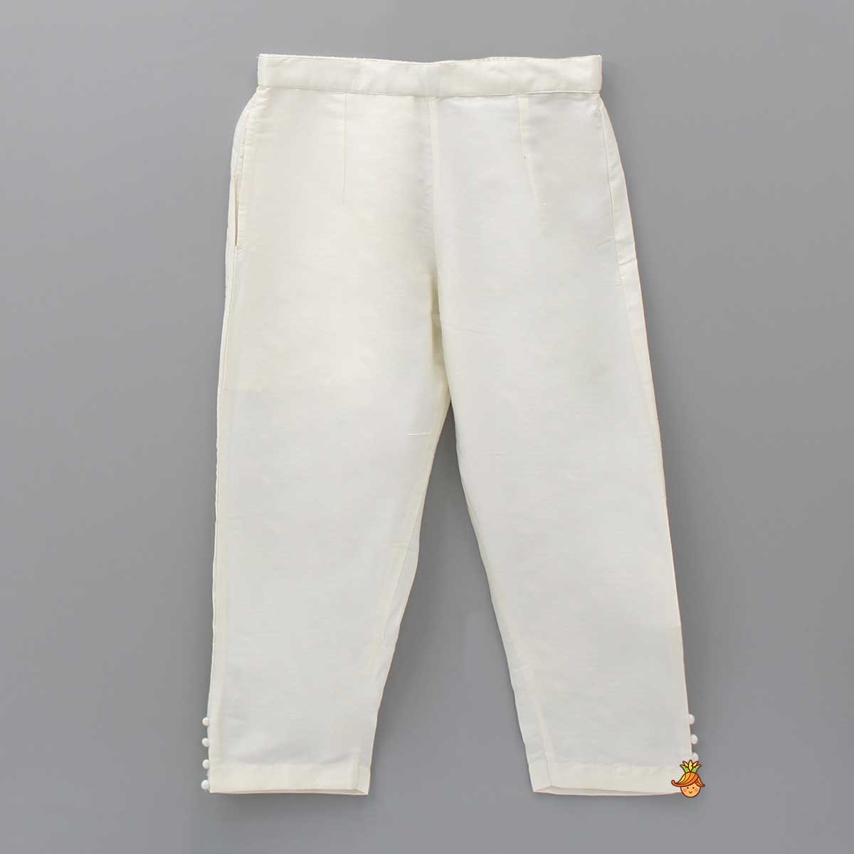 Pre Order: Embroidery And Sequins Lace Brown Kurta And Pyjama