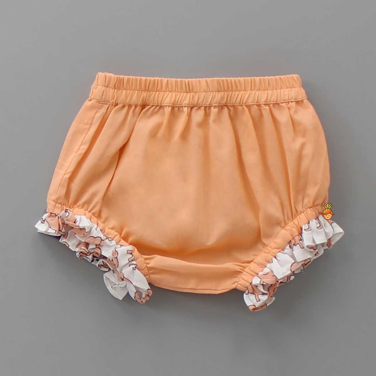 Pre Order: Animal Printed Top And Bloomer