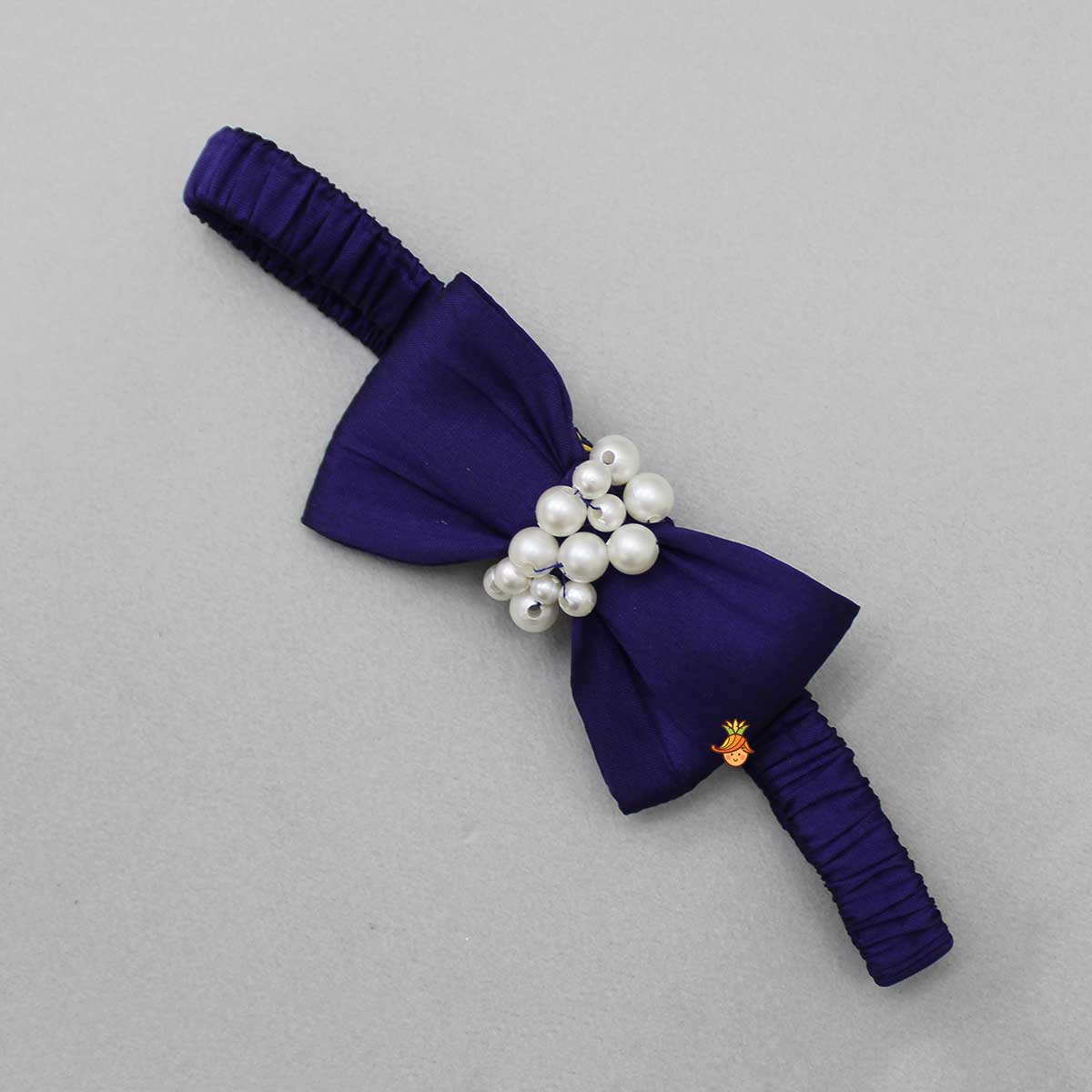 Pre Order: Elegant Purple Layered Dress With Matching Detachable Bow And Head Band