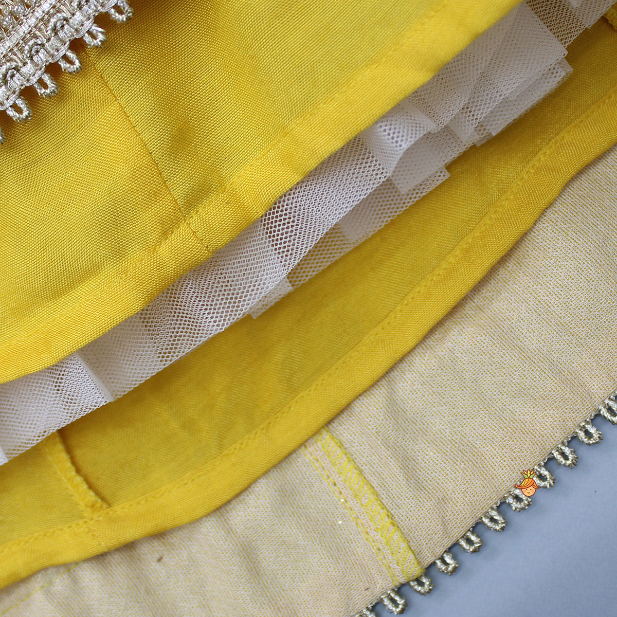 Pre Order: Sequin Floral Printed Top With Lehenga And Net Dupatta