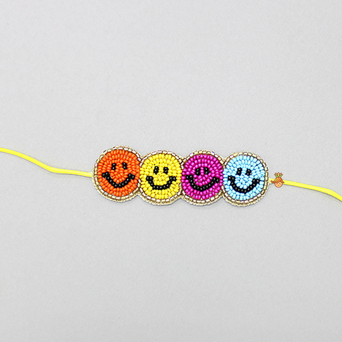 Multicolour Smiley Rakhi