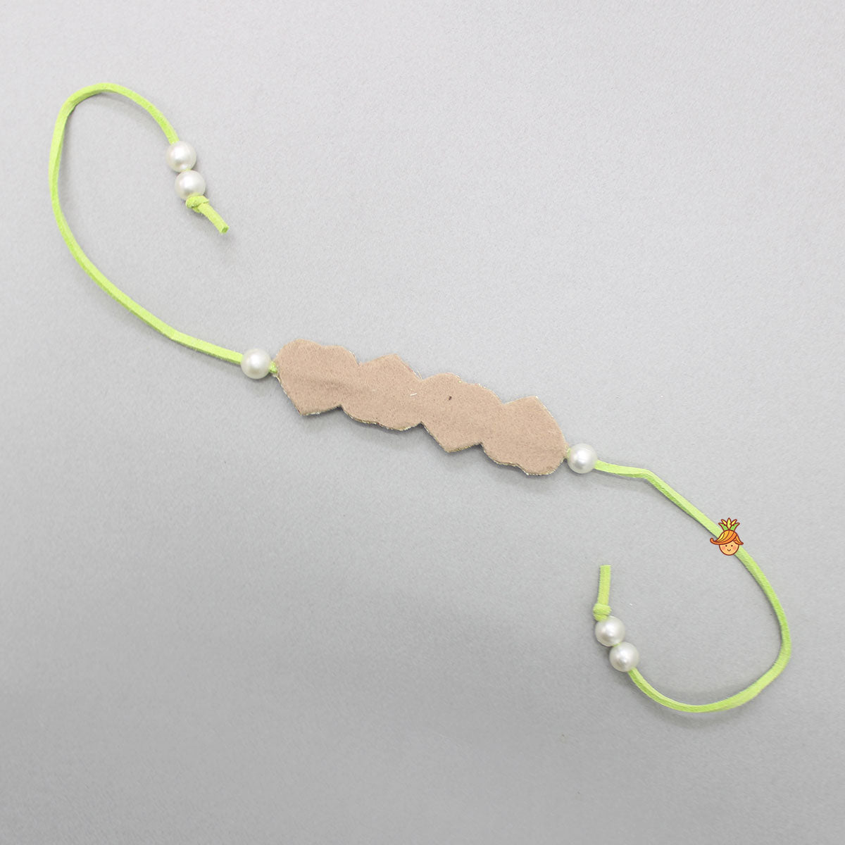 Heart Embroidered Rakhi