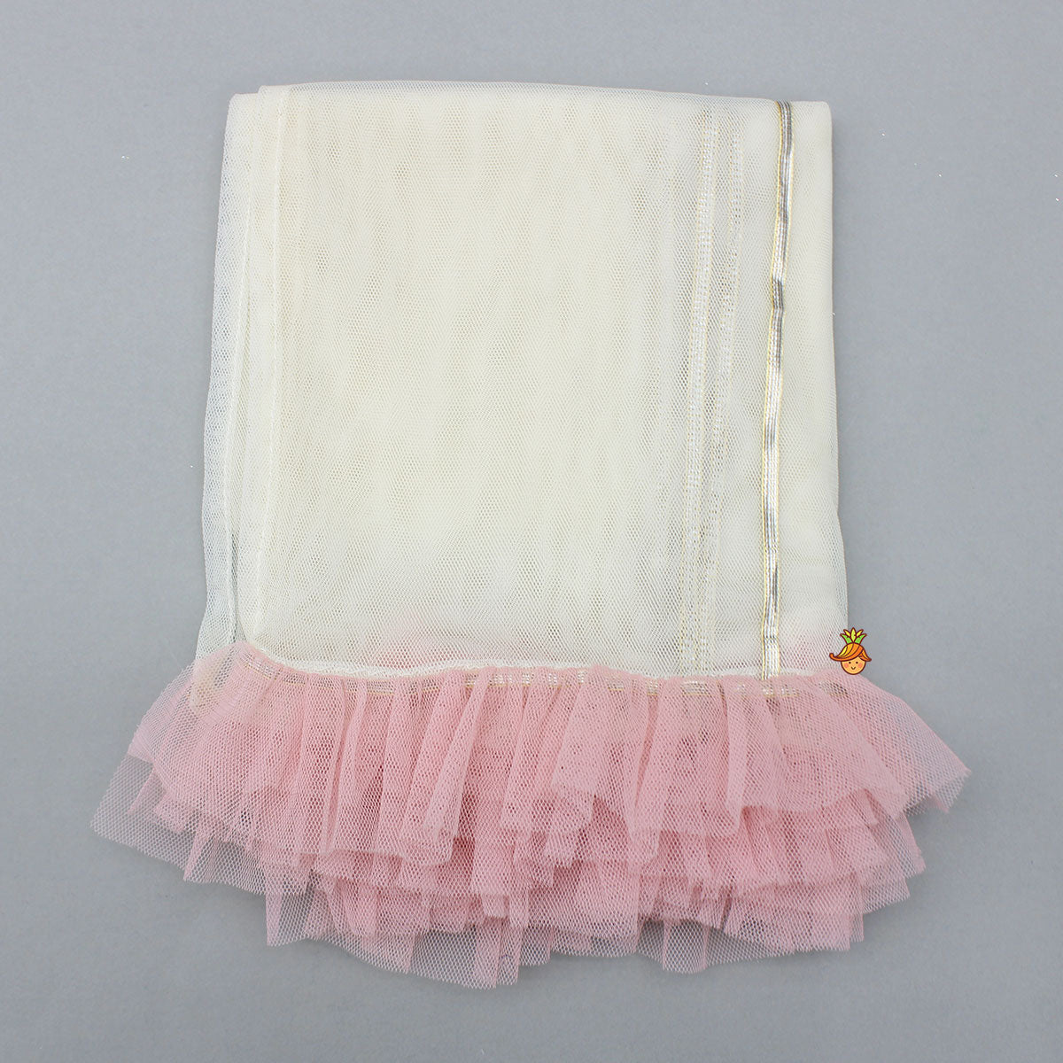 Pre Order: Multicolour Embroidered Stylish Top And Lehenga With Net Dupatta