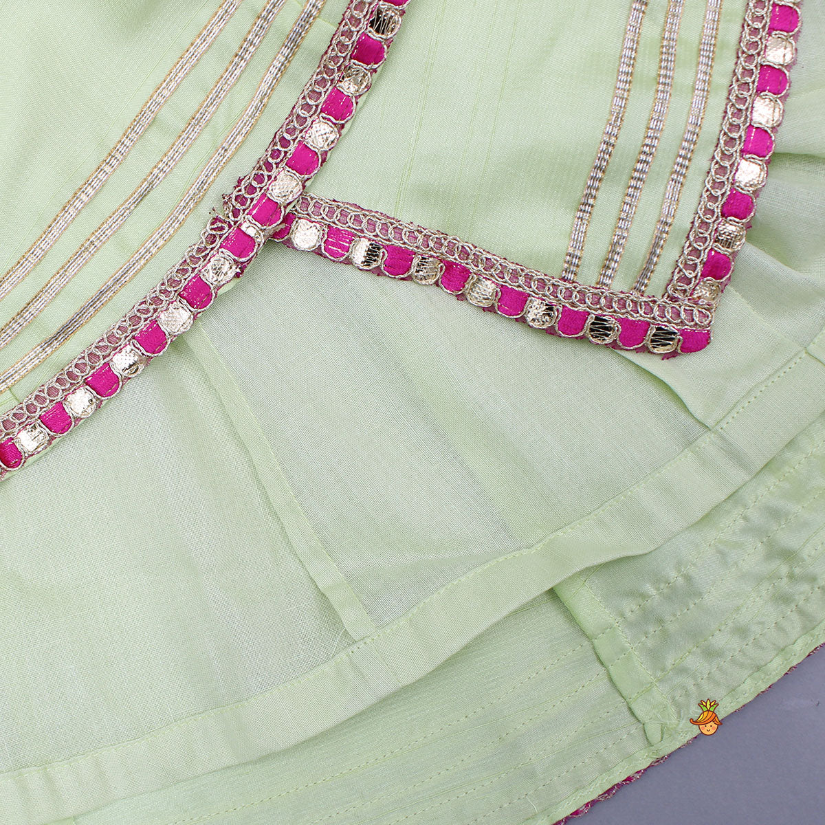 Pre Order: Stylish Asymmetrical Hem Kurti And Flared Palazzo