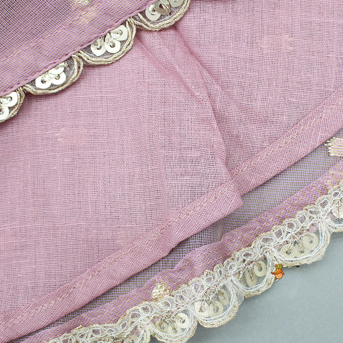 Pre Order: Flower Enhanced Kurti And Flared Palazzo