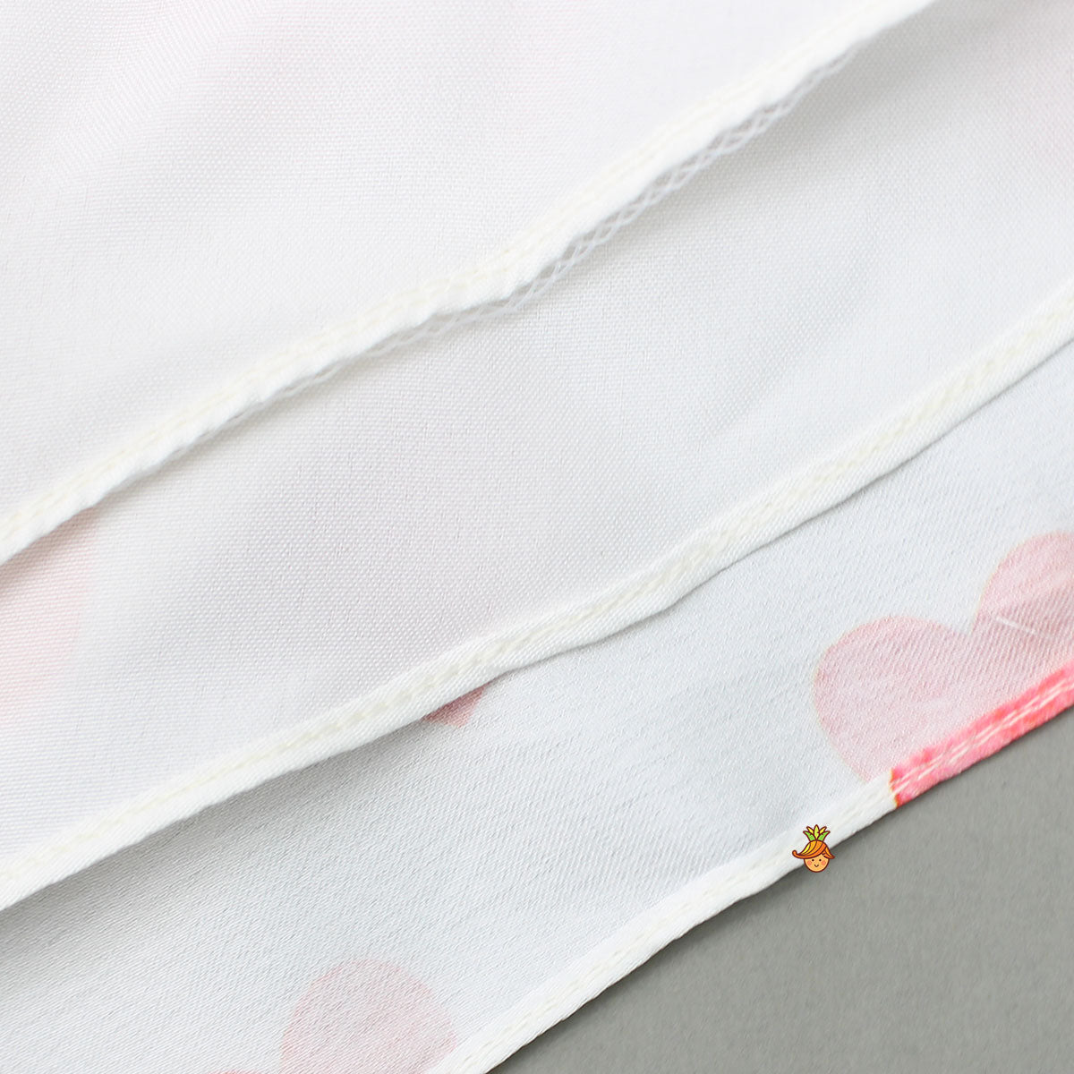 Pre Order: Heart Printed Strappy Dress And Bowie Headband