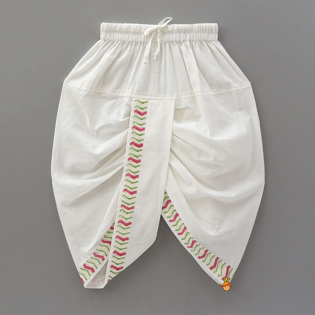 Pre Order: Multicoloured Floral Printed Kurta With Jacket And Dhoti