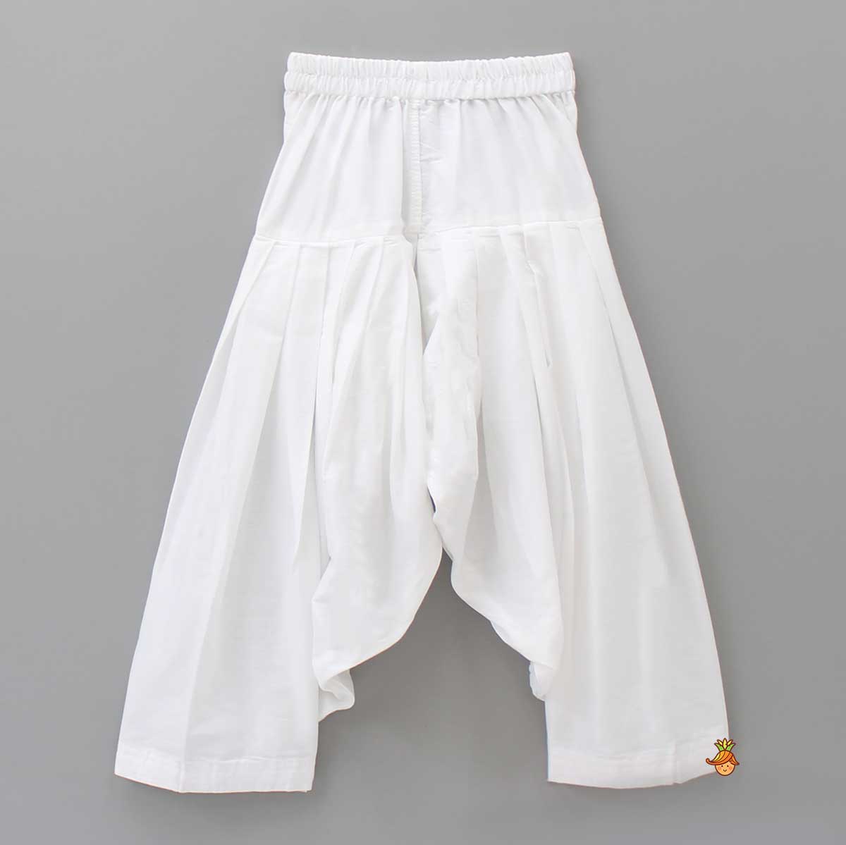 Pre Order: Upturned Sleeves Yellow Floral Brocade Kurta With Patiala