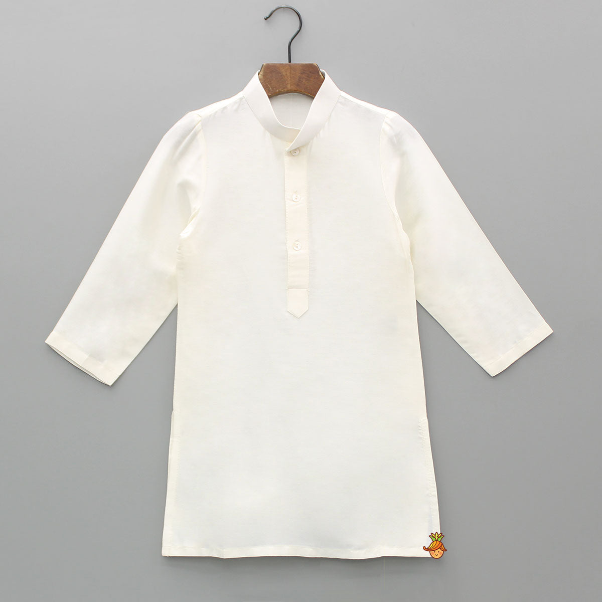 Pre Order: Yellow Embroidered Jacket With Off White Kurta And Pyjama