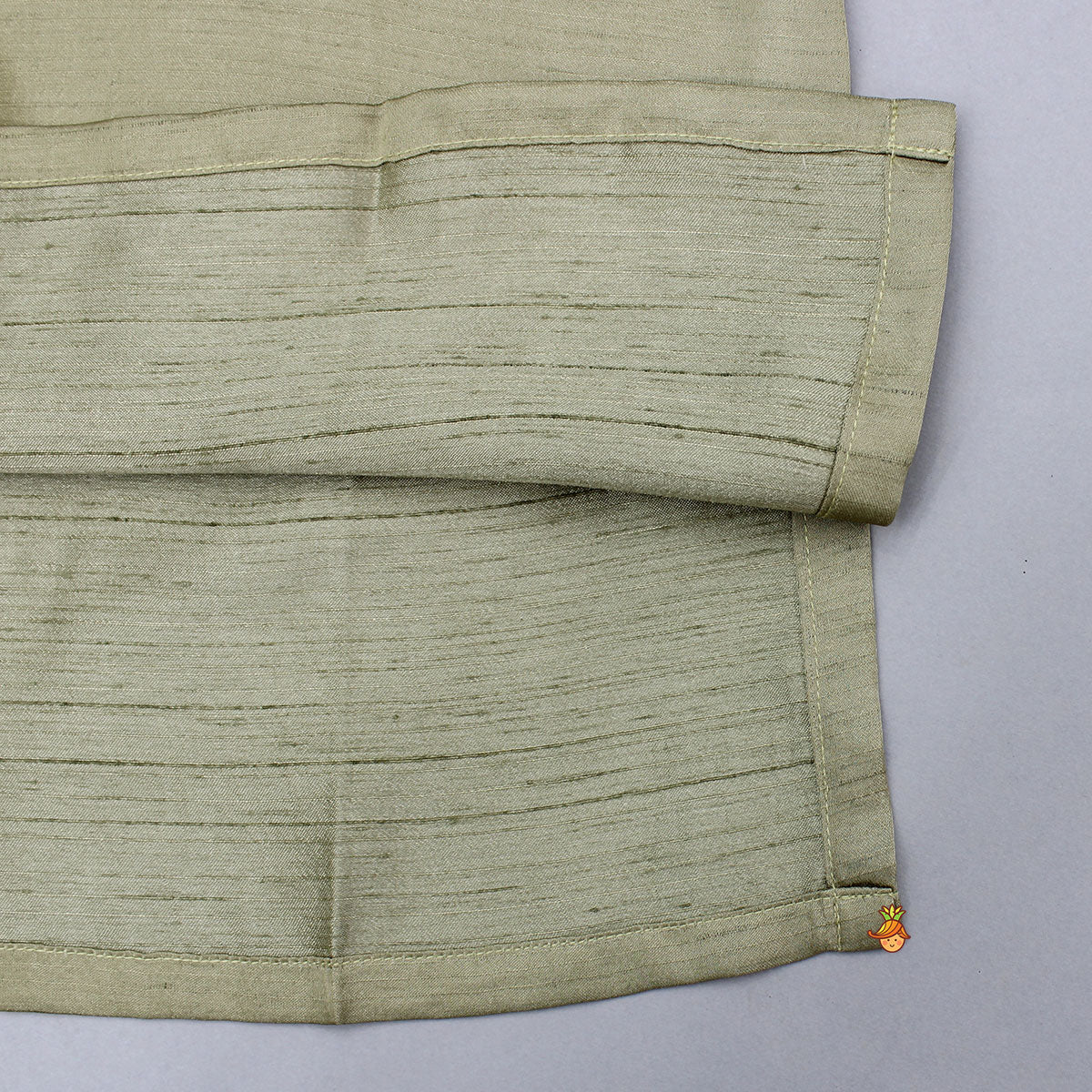 Pre Order: Green Kurta And Embroidered Jacket With Pyjama
