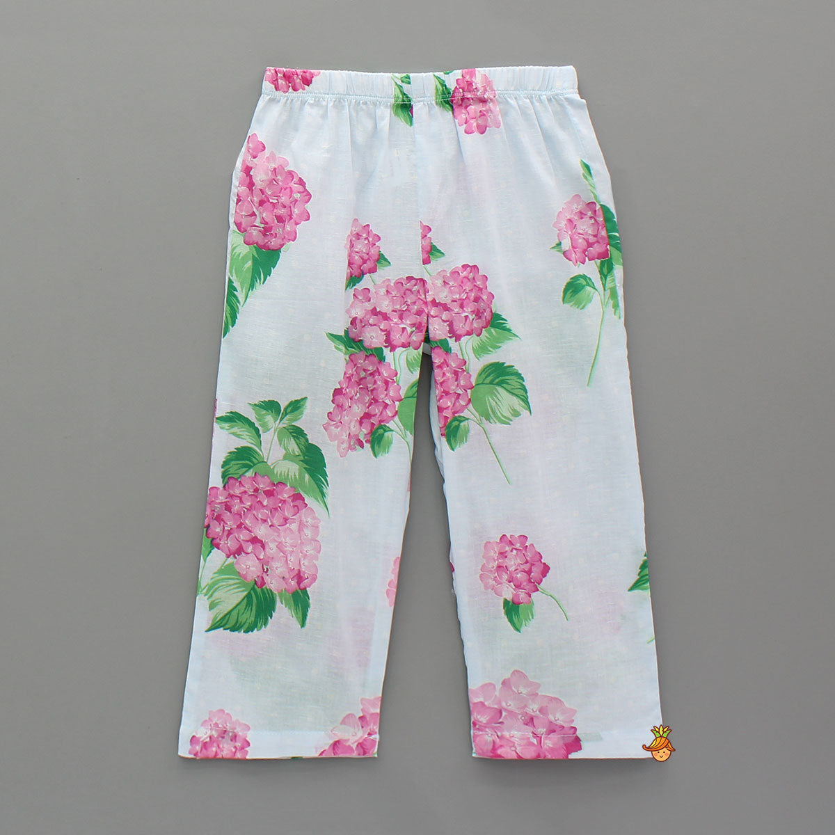 Pre Order: Floral Printed Top And Pyjama