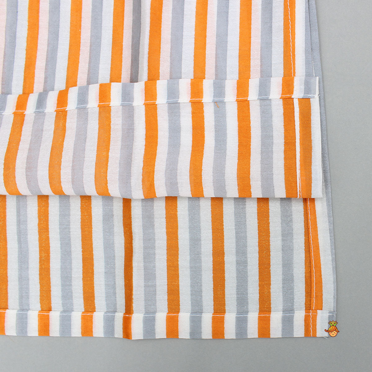 Pre Order: Multicoloured Striped Kurta And Pyjama