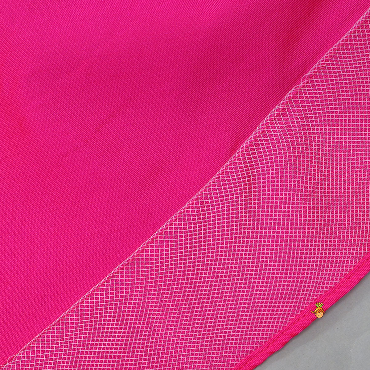Elegant Pink Strappy Trail Dress