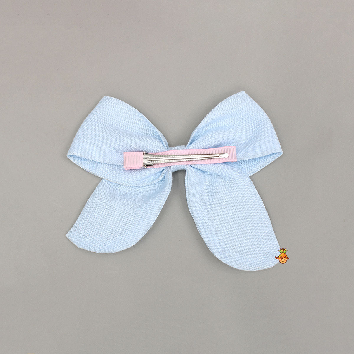 Blue Ice Cream Embroidered Bowie Hair Clip